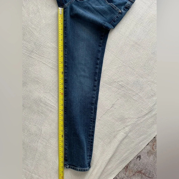 Fidelity Denim Oh Boy Boyfriend Jeans - High Rise Dark Wash - Picture 12 of 13